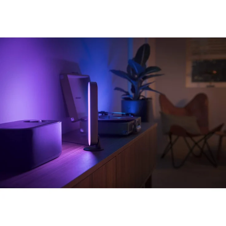 Philips Hue White and Color Ambiance Play Lightbar Doppelpack, dimmbar, bis zu 16 Millionen Farben, steuerbar via App, kompatibel mit Amazon Alexa, schwarz – Bild 15