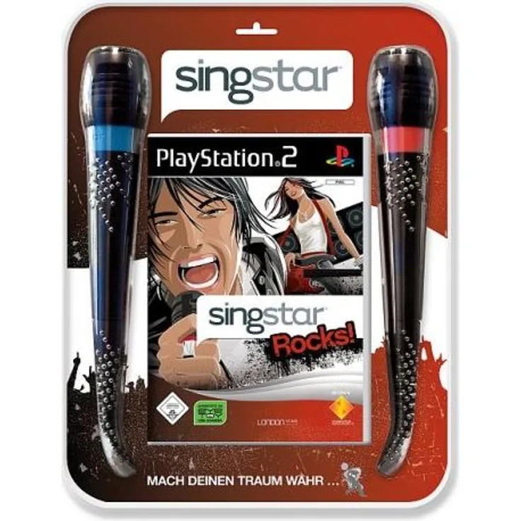 SingStar Rocks + Mikrofone (PS2)