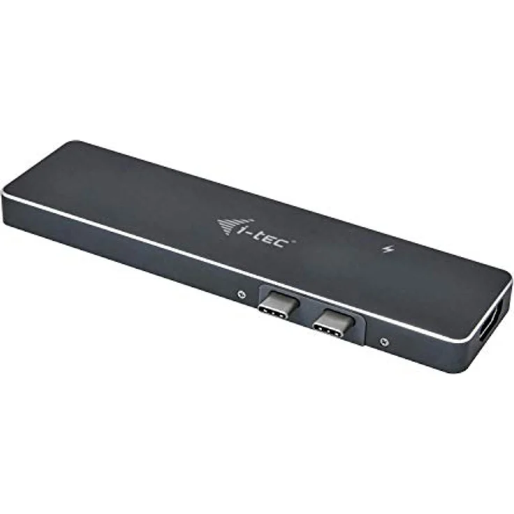 i-tec Thunderbolt 3 4K Metall Docking Station für MacBook Pro 13-15 und MacBook Air 13.3-1x HDMI 1x Thunderbolt 3 1x USB-C 3.1 2X USB 3.0 1x SD-MicroSD Power Delivery 100W – Bild 1