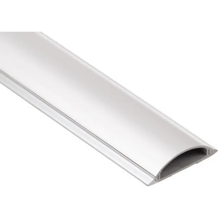 Hama Cable Duct, semicircular, 100/2.1 cm, white (Weiß)
