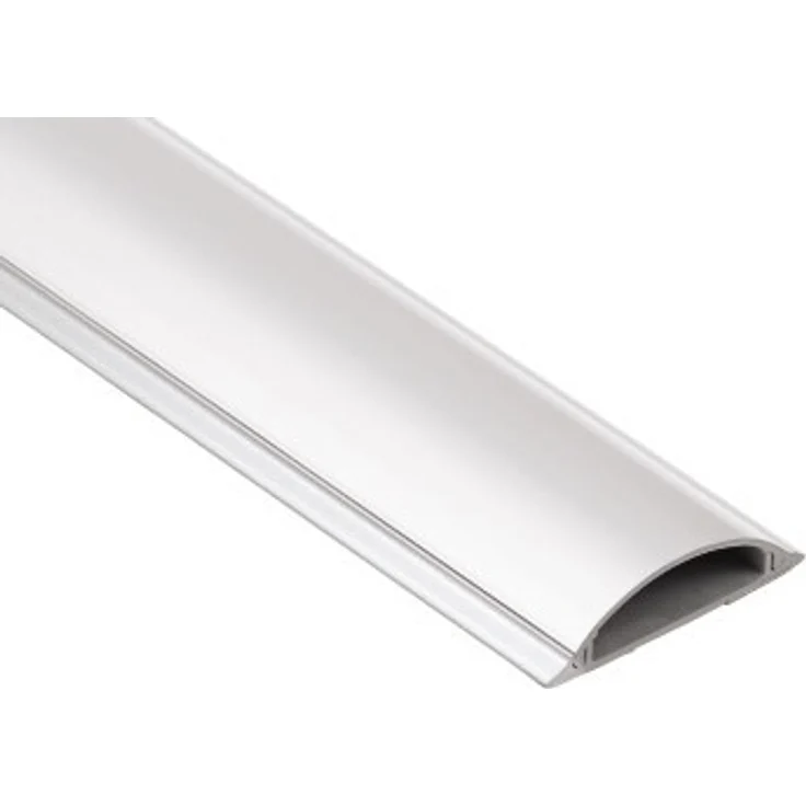 Hama Cable Duct, semicircular, 100/2.1 cm, white (Weiß)