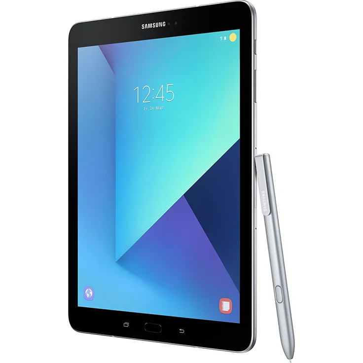 Samsung Galaxy Tab S3 Quad-HD-Auflösung 9,7 Zoll, WLAN-Tablet, Dual-Core, 4 GB RAM, 32 GB Speicher, Android, Silber (SM-T820NZSADBT) – Bild 2