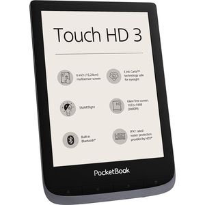 Bild für PocketBook Touch HD 3, WLAN, 16 GB Speicher, Grau (PB632-J-WW)