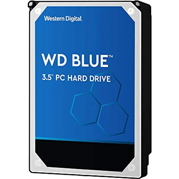WD Blue WD60EZAZ - Festplatte - 6 TB - intern - 3.5 Zoll (8.9 cm) - SATA 6Gb/s - 5400 rpm - Puffer: 256 MB (WD60EZAZ) – Bild 1