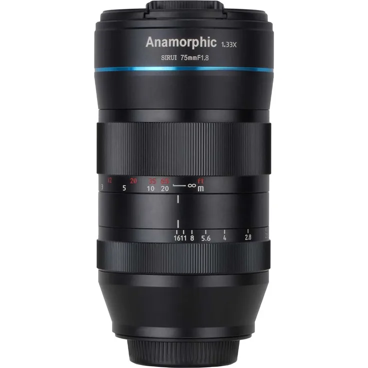 SIRUI 75mm f1.8 Anamorphes Objektiv 1.33x für Sony E-Mount (SR75-E)