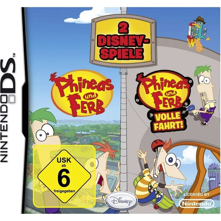 Phineas und Ferb - 1 + 2 Doppelpack (DS)