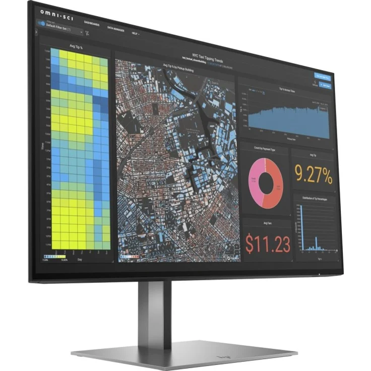 HP Z24f G3 - 23,8 Zoll, Full HD (1080p), IPS-Panel, 60Hz, 5ms, 300cd/m² (3G828AA) – Bild 2