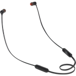 JBL TUNE 110BT In-Ear Kopfhörer mit Bluetooth, Mikrofon, Magnetisches Kabelmanagement, schwarz