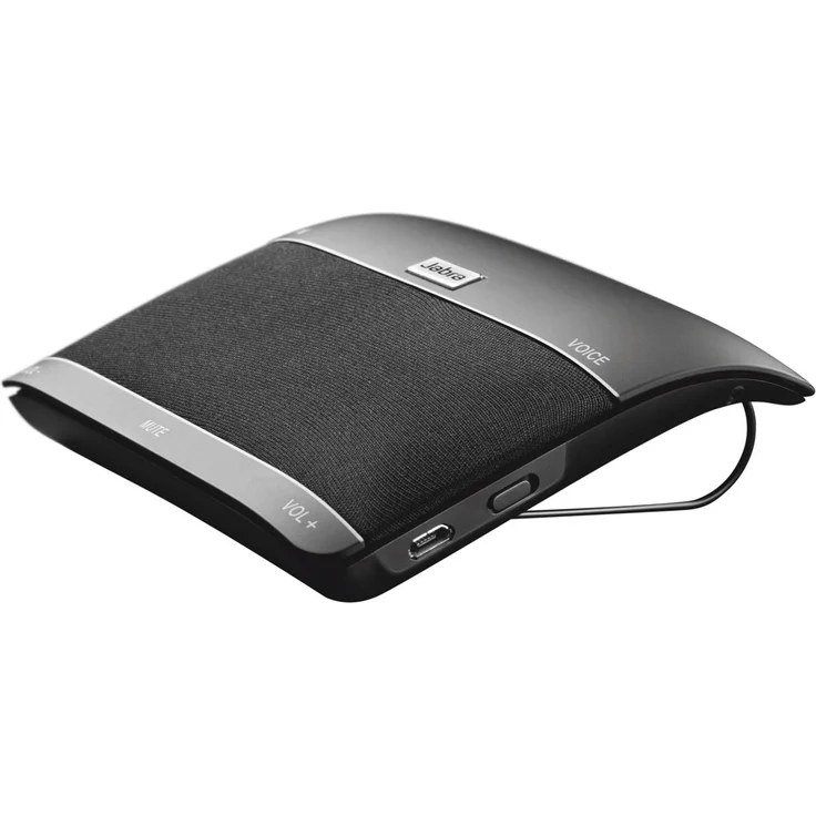 Jabra Freeway Bluetooth KFZ Freisprecheinrichtung (Deutsche Sprachsteuerung, Stereo-Sound, Doppelmikrofontechnologie, Geräuschunterdrückung, Audiostreaming, FM-Transmitter), schwarz – Bild 5