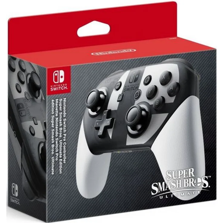 Nintendo Pro Controller - Super Smash Bros. Ultimate Edition Schwarz, Grau (2513466) (Switch) – Bild 3