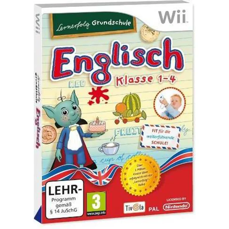 Lernerfolg Grundschule - Englisch Klasse 1-4 (Wii)