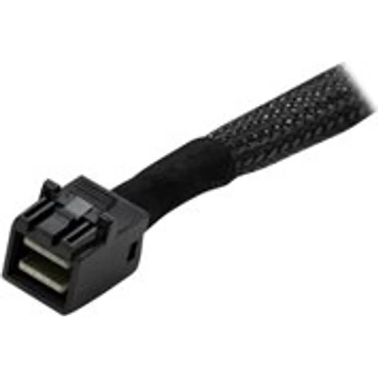StarTech.com 1,0mInternal Mini SAS Cable - SFF-8087 to SFF-8643 - Internes SAS-Kabel - SAS 12Gbit/s - 4x Mini SAS (SFF-8087) (S) bis 4x Mini SAS HD (SFF-8643) (S) - 1,0m - eingerastet, gerader Stecker - Schwarz (SAS87431M)