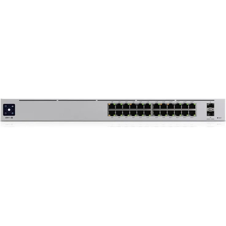 Ubiquiti Networks UniFi Pro 24-Port PoE Managed L2-L3 Gigabit Ethernet (10-100-1000) Power over Ethernet (PoE) 1U Silber ( USW-PRO-24-POE )