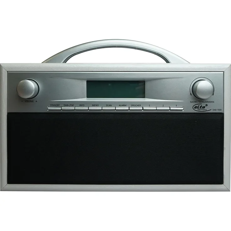 ELTA Internetradio WLAN MP3 Wecker Wetterinformation LCD-Display Holzgehäuse