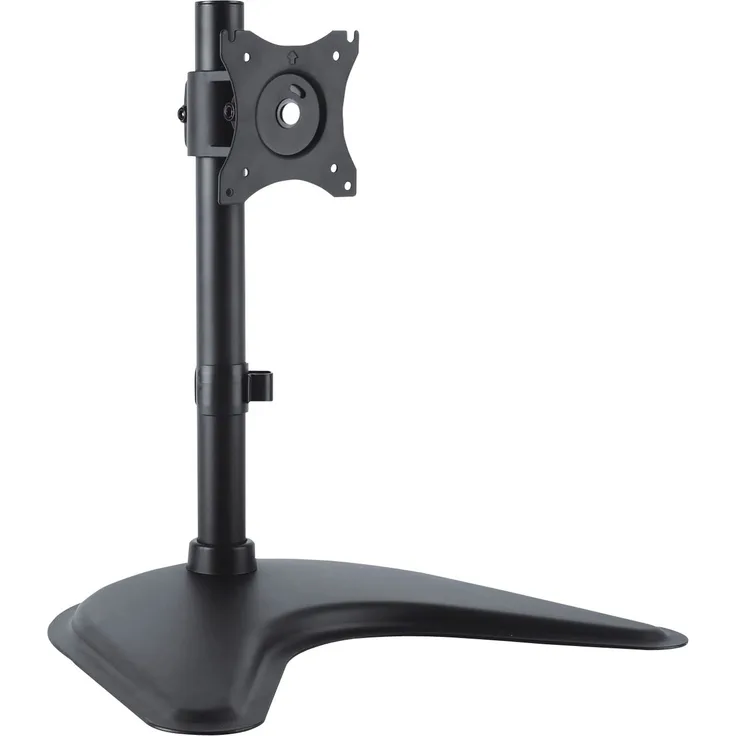 DIGITUS Monitor-Halterung - Standfuß - 1 Monitor - Bis 27 Zoll - Bis 1x 10 kg - VESA 75x75, 100x100 - Schwarz