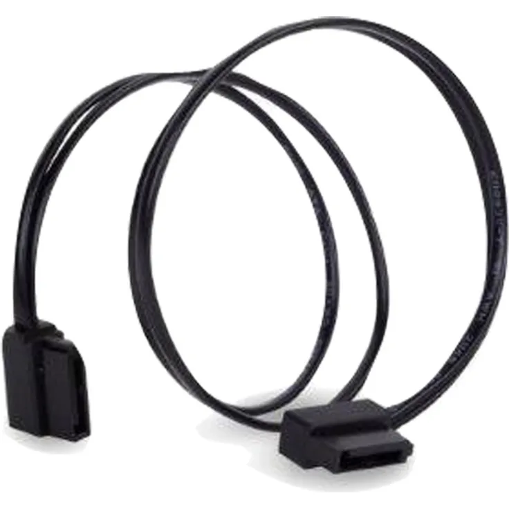 SilverStone SST-CP11-300 - SATA III 6 Gbps Kabel, ultra-dünn, um 90° abgewinkelte Anschlüsse, 30 cm, schwarz - Preisvergleich