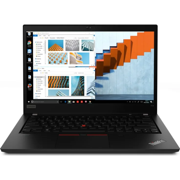 Lenovo ThinkPad T14 G1 - Business-Laptop 14 Zoll (35,6 cm) Full HD, Intel Core i5-10210U, 16GB RAM, 512GB SSD, Windows 10 Pro 64-bit (20S0000HGE)