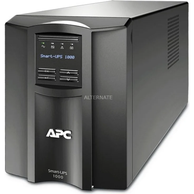 APC Smart-UPS SMT-SmartConnect - SMT1000IC - Unterbrechungsfreie Stromversorgung 1.000VA (Cloud-monitoring fähig, 8 Ausgänge IEC-C13) – Bild 1