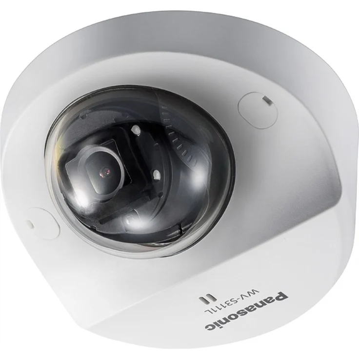 Panasonic WV-S3511L HD 720p Mobile Mini-Dome IP-Kamera, IR, Fixobjektiv, 2,8mm