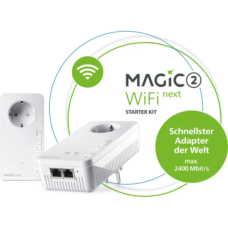 devolo Magic 2 WiFi next Starter Kit - Weiß – Bild 2