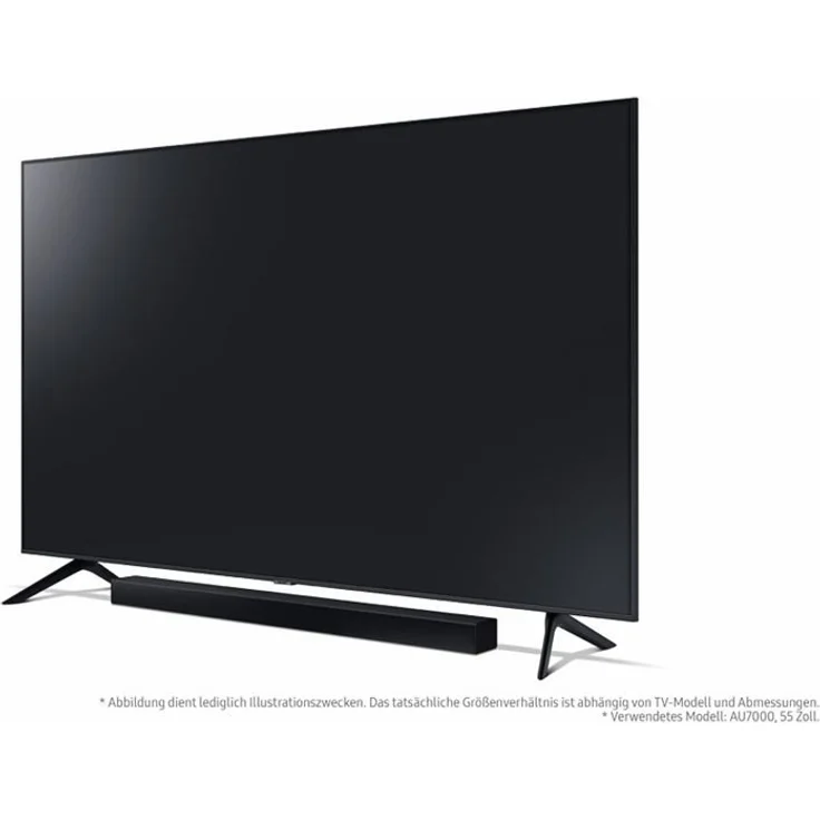 Samsung HW-A450 2.1 Soundbar mit Subwoofer, kabellos/kabelgebunden, geeignet für TV, schwarz (2021) – Bild 9