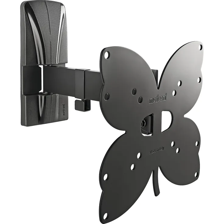 Meliconi SLIMSTYLE 200 SR TV Wandhalterung mit Arm, 66,04-101,6 cm (26-40 Zoll) Black