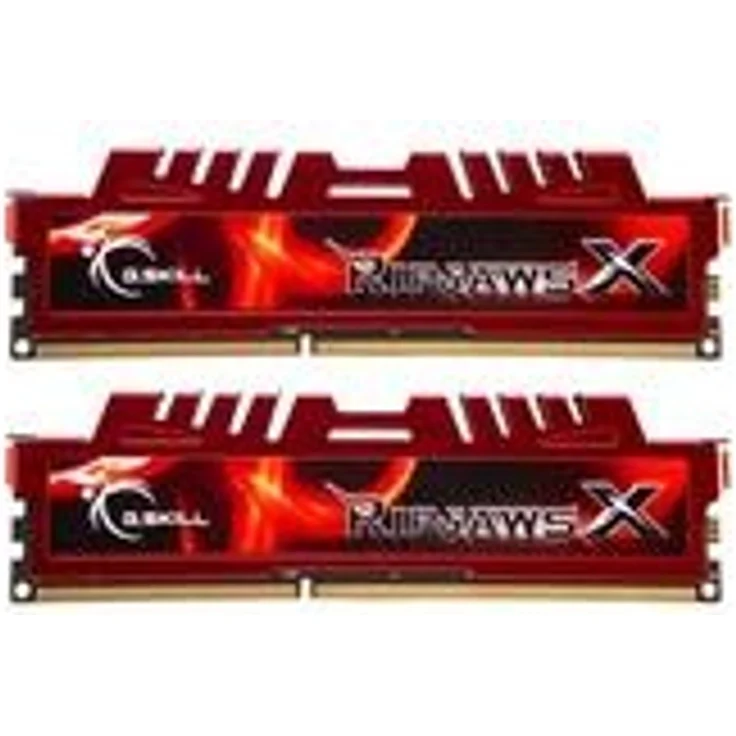 G.Skill Ripjaws-X Arbeitspeicher 8GB (1600MHz, 240-polig, CL10) DIMM DDR3-RAM Kit – Bild 1