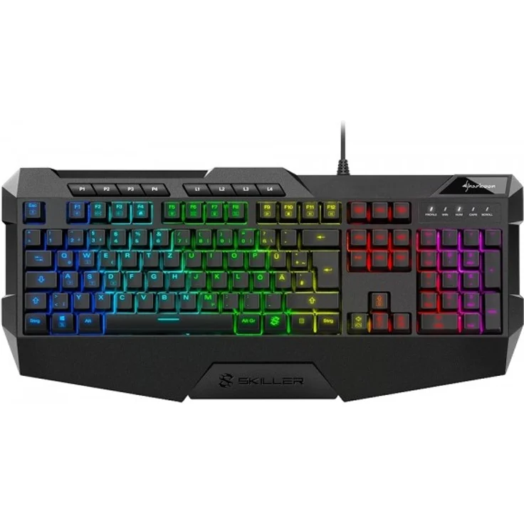 Sharkoon Skiller SGK4 - Tastatur - Hintergrundbeleuchtung - USB - Deutsch QWERTZ (4044951020454) – Bild 3