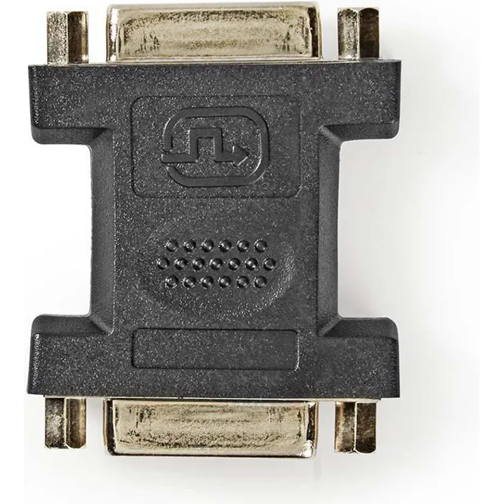 DVI Adapter DVI-I 24 + 5-polige Buchse DVI-I 24 + 5-polige Buchse Schwarz