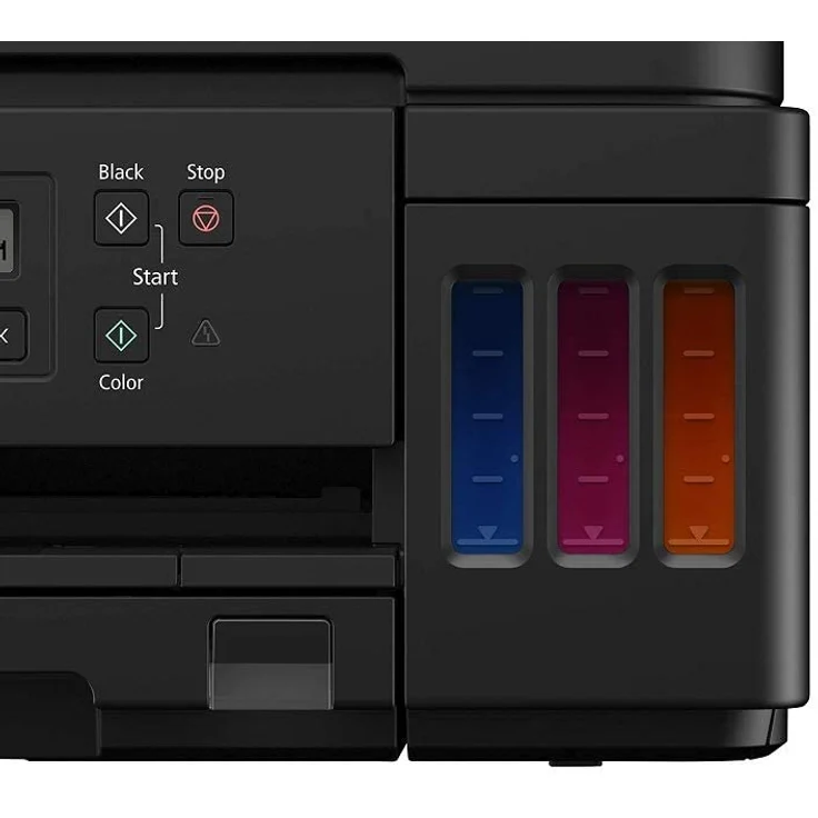 Canon PIXMA G6050 (3-in-1) Multifunktionsdrucker - (Tintenstrahl) Farbe, Druckgeschwindigkeit: 13 s/w, 6,8 Farbe, Auflösung: 4800 x 1200, USB, LAN, WLAN, AirPrint, Cloud Print (3113C006) – Bild 3
