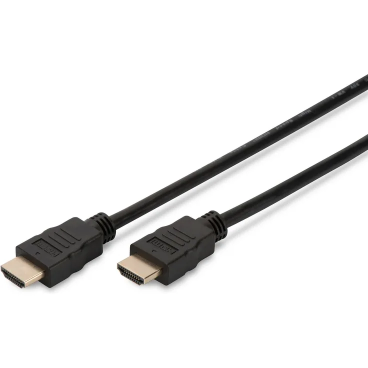 ASSMANN HDMI 2.0 Anschlusskabel 2xHDMI Typ A Stecker HDMI High-Speed mit Ethernet 1m bulk 4K Ultra HD und 3D tauglich ARC C