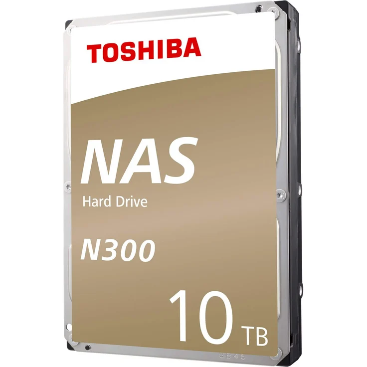 Toshiba N300 NAS - Festplatte - 10 TB - intern - 3.5 Zoll (8.9 cm) - SATA 6Gb/s - 7200 rpm - Puffer: 256 MB (HDWG11AEZSTA) – Bild 2