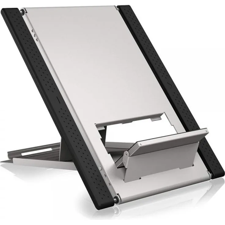 ICY BOX IB-LS300-LH Staender Fuer Laptops und Tablets von 25,4cm 10Zoll bis 55,9cm 22Zoll aus hcohwertigem Aluminium