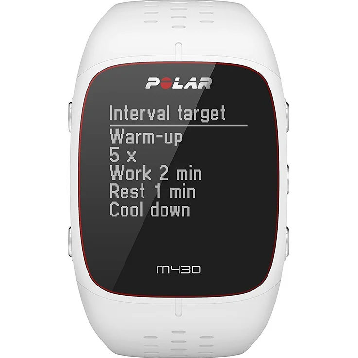 Polar M430 GPS Fitness-Tracker Unisex, M/L, Weiß – Bild 6