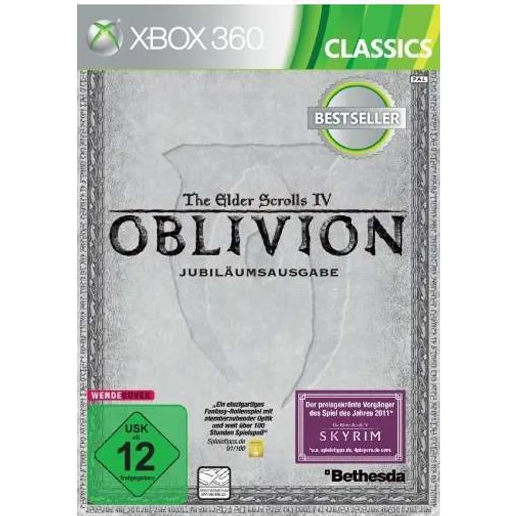 The Elder Scrolls IV: Oblivion Jubiläumsausgabe (Xbox 360)