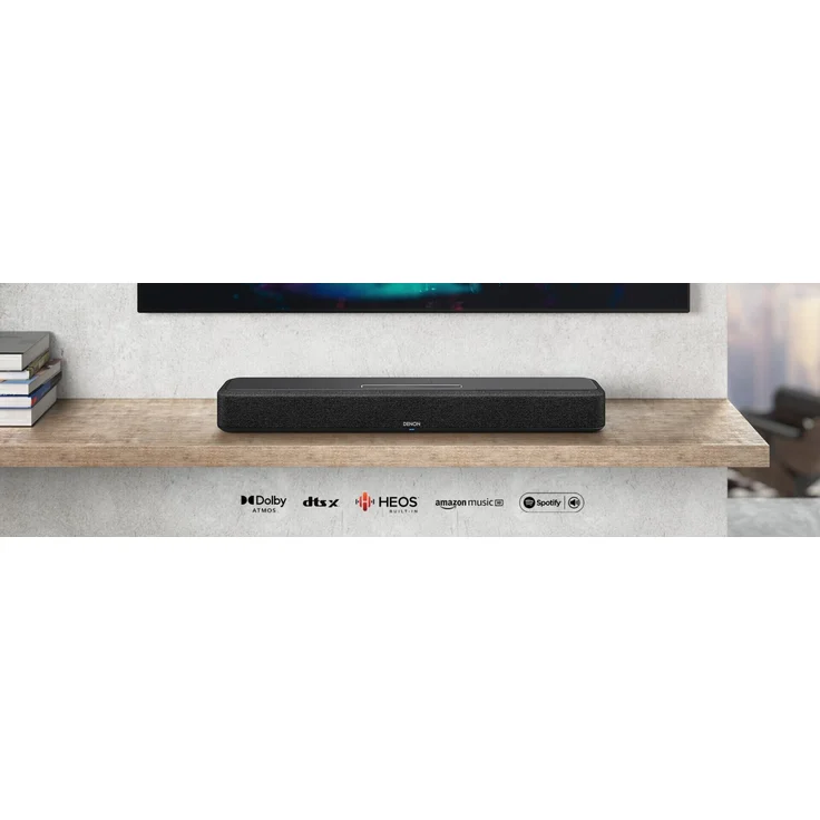 Denon Home 550 2.0 Soundbar ohne Subwoofer, Dolby Atmos, Amazon Alexa, kabellos/kabelgebunden, geeignet für TV, schwarz  – Bild 14