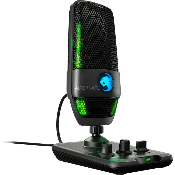 Roccat Torch Mikrofon, schwarz, USB – Bild 1
