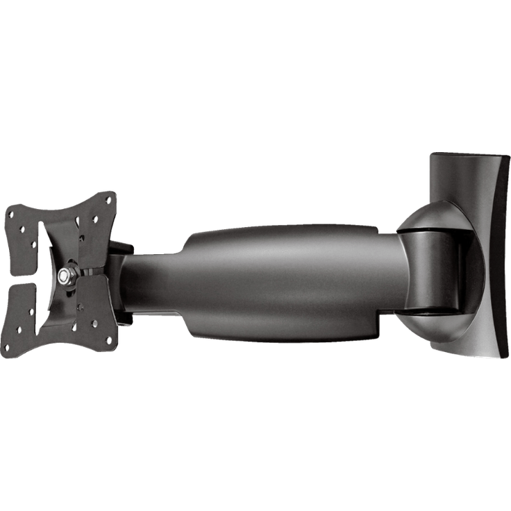 Vivanco WM 3220 bewegliche Wandhalterung für Bildschirmdiagonale 48-102cm (19-40 Zoll) (VESA 200x200, 20kg, 10 Grad neigbar-90 Grad schwenkbar) schwarz