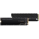 WD Black SN750 NVMe SSD WDBGMP0020BNC - Solid-State-Disk - 2 TB - intern - M.2 2280 - PCI Express 3.0 x4 (NVMe) - integrierter Kühlkörper (WDBGMP0020BNC-WRSN)