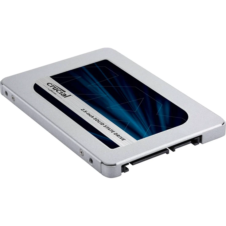 Crucial MX500 - Solid-State-Disk - verschlüsselt - 2 TB - intern - 2.5 Zoll (6.4 cm) - SATA 6Gb/s - 256-Bit-AES - TCG Opal Encryption 2.0 (CT2000MX500SSD1) – Bild 2