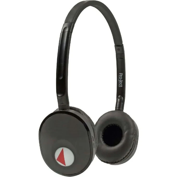 Pro-Ject Hear it Two, Trendiger Kopfhörer mit hohem Schalldruck (Schwarz)