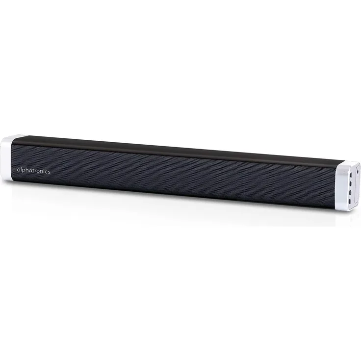 Alphatronics Bluetooth 2.0 Soundbar ohne Subwoofer, kabellos/kabelgebunden, geeignet für TV, schwarz (2019)