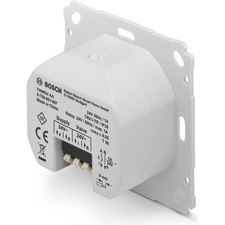 Bosch Smart Home Raumthermostat für Fußbodenheizungen mit kabelgebundener Steuerung, 24 V, kompatibel mit Google Assistant und Alexa, weiß (8750001004) – Bild 7