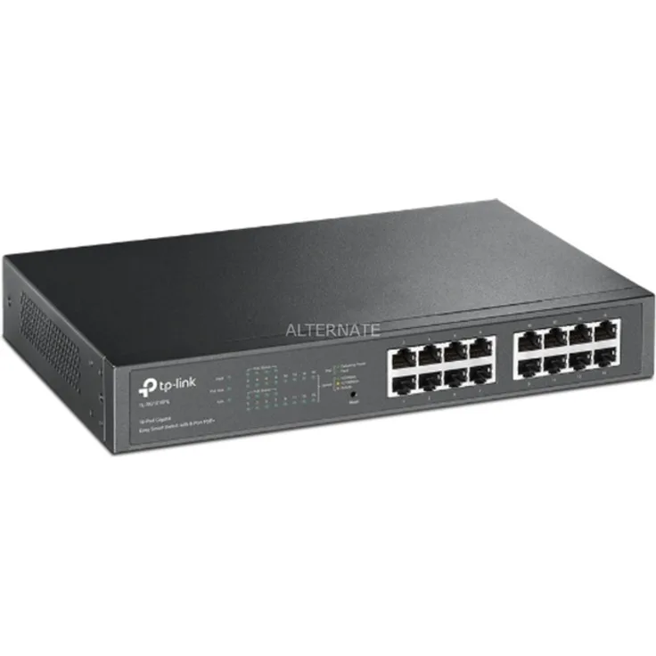 TP-Link TL-SG1016PE 16-Port Gigabit Desktop POE Smart Switch