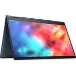 HP Elite Dragonfly - Flip-Design - Core i5 8265U / 1.6 GHz - Win 10 Pro 64-bit - 16 GB RAM - 512 GB SSD NVMe - 33.8 cm (13.3) IPS Touchscreen 1920 x 1080 (Full HD) - UHD Graphics 620 - Bluetooth, Wi-Fi - Libelle blau - kbd: Deutsch