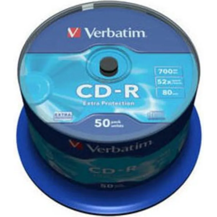 MyMedia CD-R - 700 MB mit 52-facher Geschwindigkeit, 10 Stück Wrap