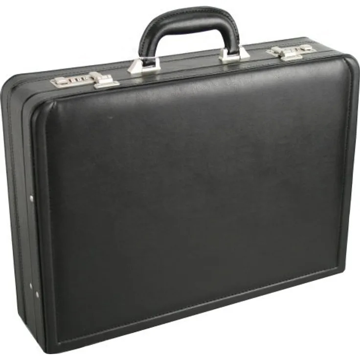 D&N Business Line Aktentasche, 46 cm, 18L, Schwarz