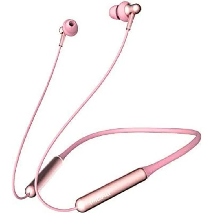 1More E1024BT-PK In-Ear Kopfhörer, mit Bluetooth, Mikrofon, Noise Cancelling, pink