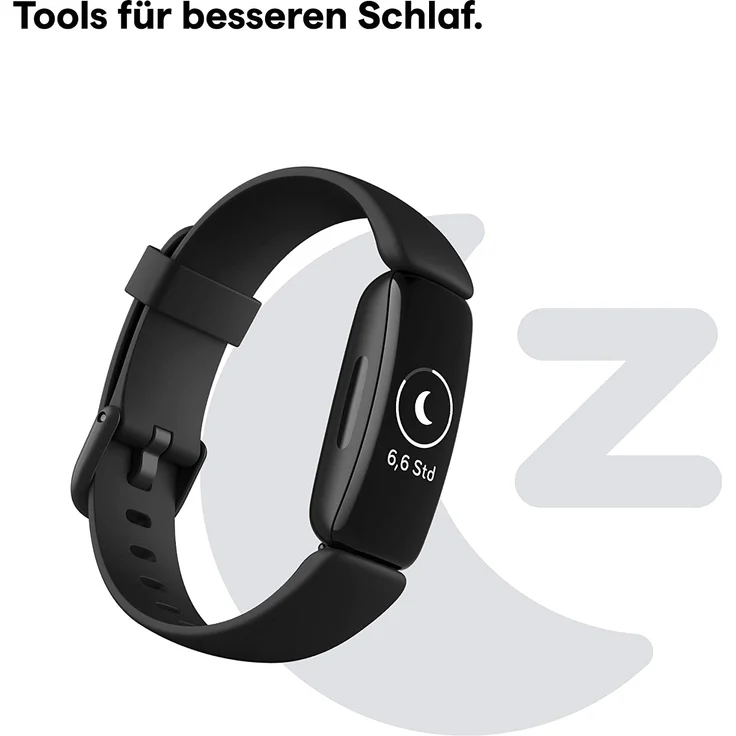 Fitbit Inspire 2 Fitness-Tracker Unisex, S/L, Silikonarmband, Schwarz – Bild 17
