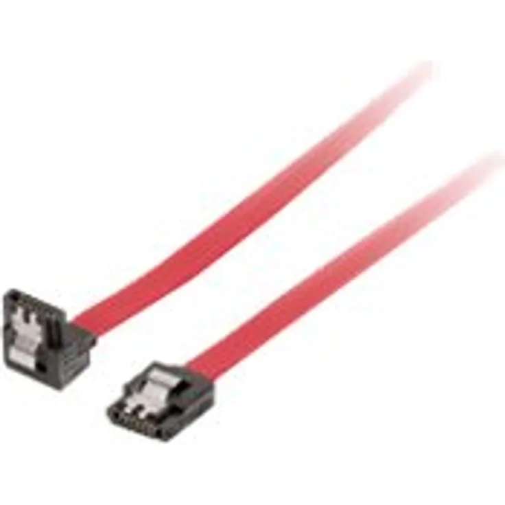 Equip - Serial ATA-Kabel - 7-Pin intern - Serial ATA, 7-Pin intern (gewinkelt) - 0,3m - rot (111809)